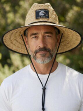 Don't Feed The Locals Men's Straw Hat